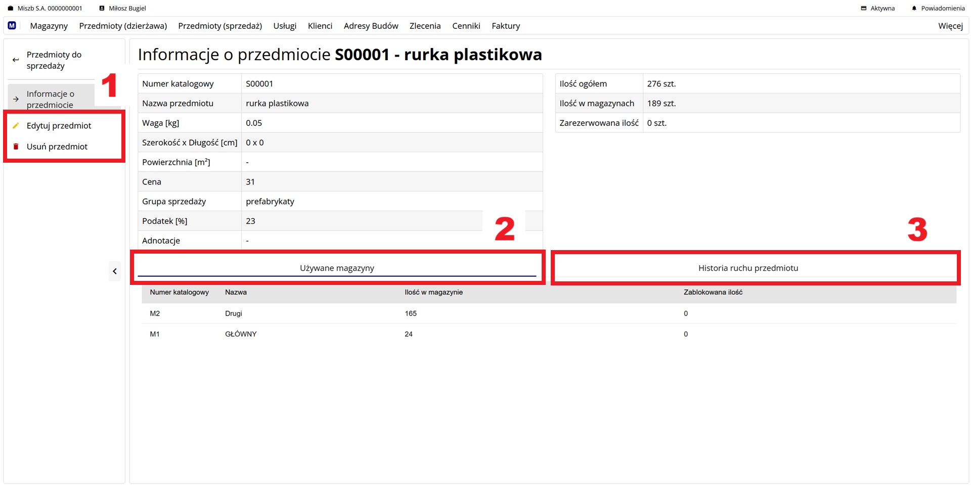 Szczegóły przedmiotu na sprzedaż
